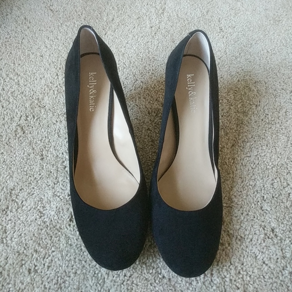 Black Kelly & Katie heels